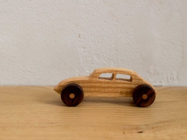 petite voiture "DS" frêne et noyer – Image 3