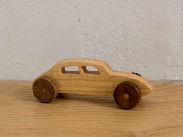 petite voiture "DS" frêne et noyer – Image 2