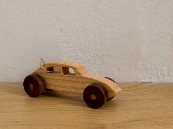 petite voiture "DS" frêne et noyer – Image 2