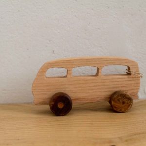 petit camion "combi" frêne et noyer