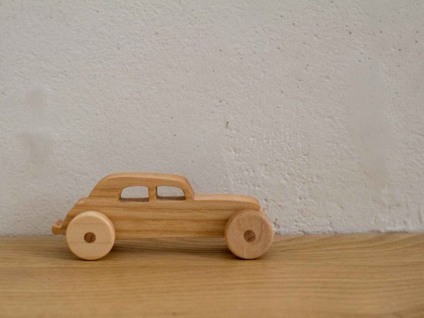 petite voiture "traction" frêne et érable – Image 3