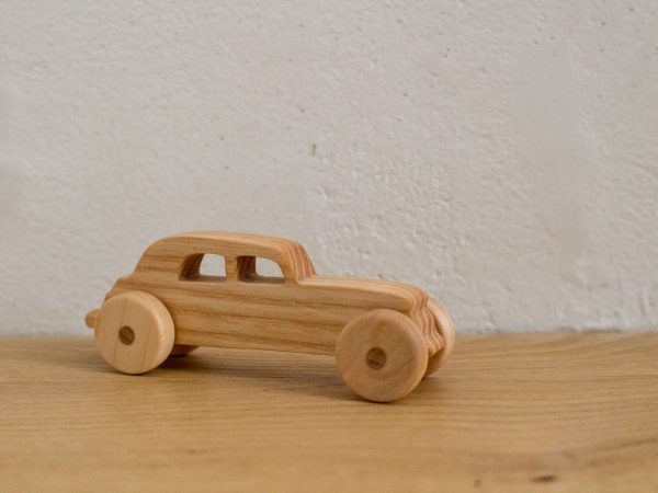 petite voiture "traction" frêne et érable – Image 2
