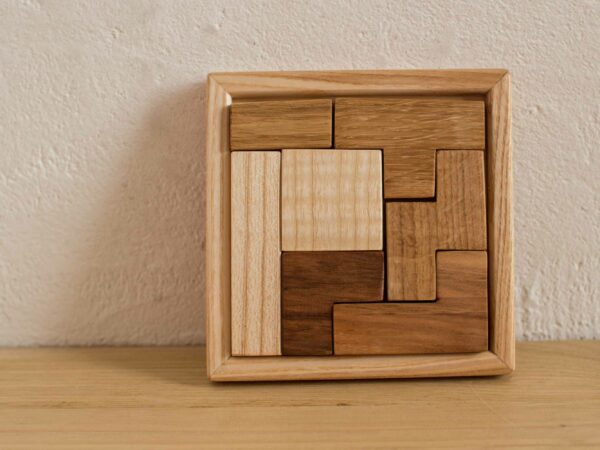 polyomino en bois