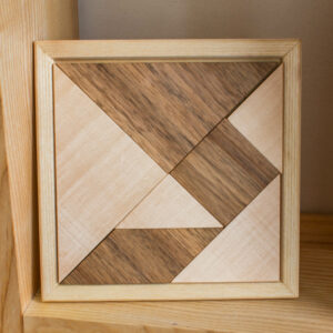 tangram bois massif - Atelier des Vernes