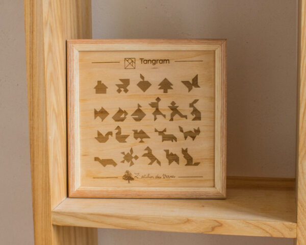 tangram bois massif - Atelier des Vernes