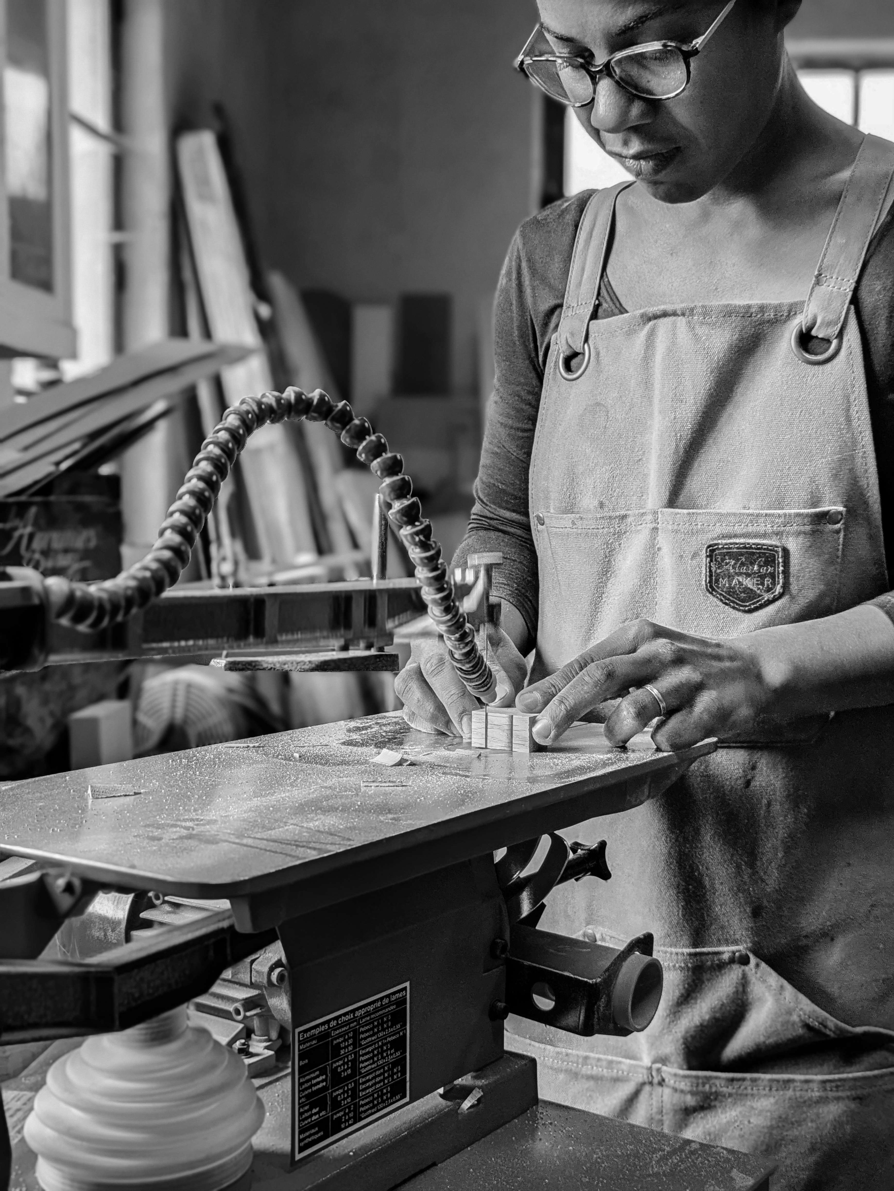 Chantournage à l'atelier | Atelier des Vernes